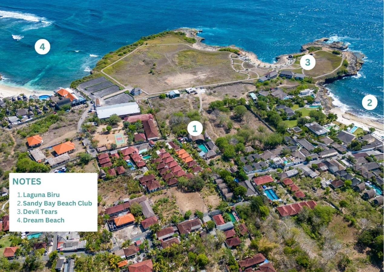Laguna Biru Lembongan Eksteriør bilde
